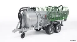 2020 Bruder Fliegl Fassanhänger M. Schleppschlauchv.