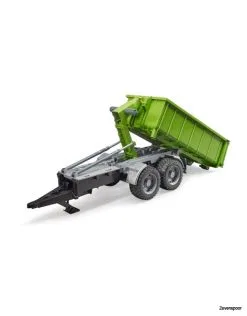 2035 Bruder Hakenlift-Anhänger Für Traktoren -Bruder Verkoopwinkel BR2035 2