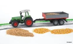 2104 Bruder Fendt 209S M. Bordwandanhänger -Bruder Verkoopwinkel BR2104 2