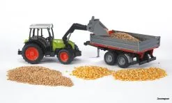 2112 Bruder Claas Nectis 267F+Frontl.+Bordwandanh.