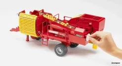 2130 Bruder Grimme SE 75-30 Kartoffelvollernter +Kar -Bruder Verkoopwinkel BR2130 2