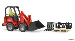 2191 Bruder Schäffer Hoflader 2034 Figur+Zubehör -Bruder Verkoopwinkel BR2191 2