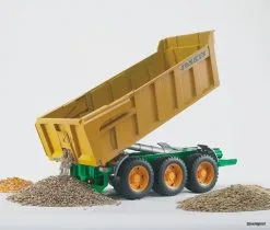 2212 Bruder Joskin Wannenkippanhänger