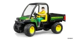 2490 Bruder John Deere Gator 8550 Mit Fahrer
