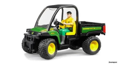 2490 Bruder John Deere Gator 8550 Mit Fahrer -Bruder Verkoopwinkel BR2490