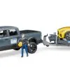 2504 Bruder RAM 2500 Power Wagon Und BRUDER Roadster -Bruder Verkoopwinkel BR2504