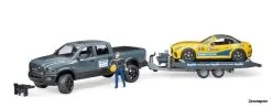 2504 Bruder RAM 2500 Power Wagon Und BRUDER Roadster