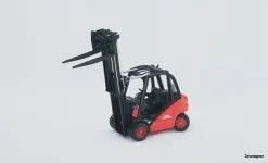 2511 Bruder Linde Gabelstapler H30D Mit 2 Paletten