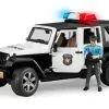 2526 Bruder Jeep Wrangler UR Polizei+L&S+Polizist -Bruder Verkoopwinkel BR2526