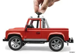 2591 Bruder Land Rover Defender Pick Up -Bruder Verkoopwinkel BR2591 3
