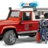 2596 Bruder Land Rover Station Wagon Feuerwehr+L&S