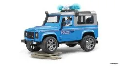 2597 Bruder Land Rover Station Wagon Polizei+L&S -Bruder Verkoopwinkel BR2597 2