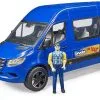 2670 Bruder MB Sprinter Transfer Mit Fahrer,Fahrgast -Bruder Verkoopwinkel BR2670