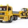 2776 Bruder MAN TGA Tieflader M. JCB 4CX Baggerlader -Bruder Verkoopwinkel BR2776