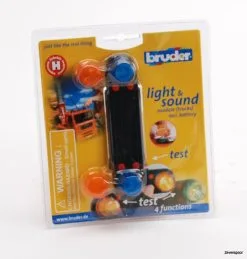 2801 Bruder Zubehör: Light And Sound Module Display