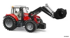 3047 Bruder Massey Ferguson 7600 Mit Frontlader -Bruder Verkoopwinkel BR3047 2