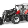 3181 Bruder Steyr 6300 Terrus CVT Mit Frontlader -Bruder Verkoopwinkel BR3181