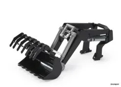 3333 Bruder Zubeh.Frontlader F. Traktoren PremiumPro