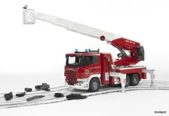 3590 Bruder Scania R-Serie Feuerwehr+Drehl.+L&S -Bruder Verkoopwinkel BR3590 2