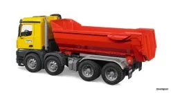 3623 Bruder MB Arocs Halfpipe Kipp-LKW -Bruder Verkoopwinkel BR3623 2