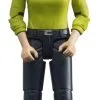 60405 Bruder Bworld Frau, Heller Hauttyp, Blaue Hose -Bruder Verkoopwinkel BR60405