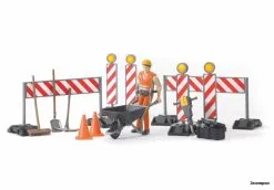 62000 Bruder Figurenset Baustelle
