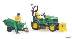 62104 Bruder Bworld John Deere Aufsitzrasenmäher
