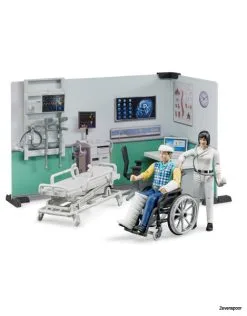62711 Bruder Bworld Krankenstation