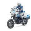 62731 Bruder Bworld Scrambler Ducati Polizeimotorrad -Bruder Verkoopwinkel BR62731