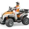 63000 Bruder Bworld Figurenset-Quad Mit Fahrer