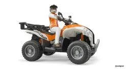 63000 Bruder Bworld Figurenset-Quad Mit Fahrer -Bruder Verkoopwinkel BR63000 2
