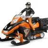 63101 Bruder Snowmobil Mit Fahrer Und Ausstattung