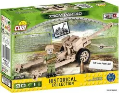 2252 Cobi Bouw Sets WW2 PAK 40 Kanon -Bruder Verkoopwinkel CO2252 5