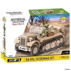 Cobi Bouw Sets 2273 Cobi Sd.Kfz.10 DEMAG D7