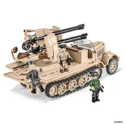 Cobi Bouw Sets 2274 Cobi Sd. Kfz. 7/1 & 2 Cm Flakvierling 38 Executive Edition -Bruder Verkoopwinkel CO2274 2