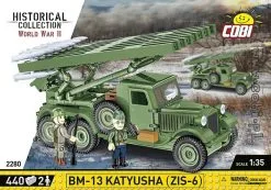 2280 Cobi Bouw Sets BM-13 Katyusha (ZIS-6)