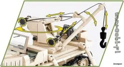 2281 Cobi Bouw Sets Sd.Kfz. 9/1 Famo -Bruder Verkoopwinkel CO2281 3