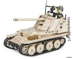 2282 Cobi Bouw Sets Marder III Ausf.M (Sd.Kfz.138) -Bruder Verkoopwinkel CO2282 2