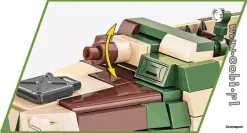 2283 Cobi Bouw Sets Sd.Kfz. 251/9 Stummel -Bruder Verkoopwinkel CO2283 3