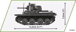2284 Cobi Bouw Sets Historical Collection World War II 2284 38 (T) & Matilda 2284 -Bruder Verkoopwinkel CO2284 5