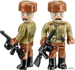 2293 Cobi Bouw Sets Historical Collection World War II 2293 ZIS-3 Soviet 2293 -Bruder Verkoopwinkel CO2293 2