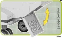 2365 Cobi Bouw Sets Heavy Transport Helicopter -Bruder Verkoopwinkel CO2365 6