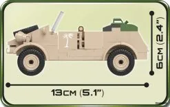 2402 Cobi Bouw Sets VW Kübelwagen Type 82 -Bruder Verkoopwinkel CO2402 2