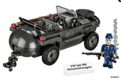 2403 Cobi Bouw Sets VW Typ 166 Schwimmwagen -Bruder Verkoopwinkel CO2403 3