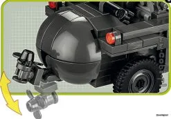 2403 Cobi Bouw Sets VW Typ 166 Schwimmwagen -Bruder Verkoopwinkel CO2403 4