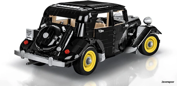 Cobi Bouw Sets 24336 Cobi 1938 Citroën Traction Avant 11CV 1:12 Executive Edition 6 Cobi Bouw Sets 24336 Cobi 1938 Citroën Traction Avant 11CV 1:12 Executive Edition - Afbeelding 4