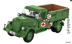 2455A Cobi Bouw Sets Mercedes-Benz L 3000 S -Bruder Verkoopwinkel CO2455A 2