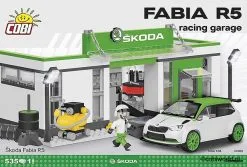 24580 Cobi Bouw Sets Skoda Fabia R5 Racing Garage