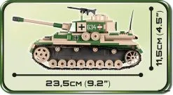 2508A Cobi Bouw Sets Cobi Small Army WW2 2508 – Panzer IV Ausf -Bruder Verkoopwinkel CO2508A 4