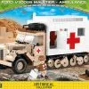 2518 Cobi Bouw Sets Ford V3000S Maultier Ambulance -Bruder Verkoopwinkel CO2518